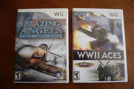 Twin Strike WWII Aces, Blazing Angels - Nintendo Wii Wii U 3 Plane Shooter Games - £8.35 GBP