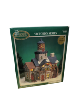 Vtg 1998 Dickens Collectables Porcelain Lighthouse Victorian Series W/Bu... - £15.52 GBP