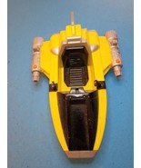 Vintage 1998 Bandai Power Rangers Yellow Spaceship Ship Plane - £19.82 GBP