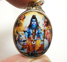 Collier Lord Shiva Mahadev Om Mahadeva Dieu Siva Rudra Béniss Années 1980 - £22.28 GBP