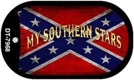 My Southern Stars Novelty Metal Dog Tag Necklace DT-7968 - $15.95