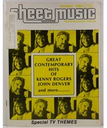 Sheet Music Magazine October 1980 Standard Piano/Guitar - $4.25