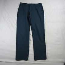 Bonobos 33 x 32 Blue Athletic Stretch Zip Pocket Chino Mens Pants - £28.73 GBP