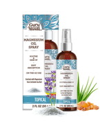 GuruNanda Magnesium Oil Spray Supplement - Muscle Relief &amp; Soothing - 2oz - $22.99