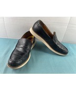 Cole Haan Penny Loafers Men 11.5 M ZeroGrand OS Shoes Black Leather Slip On - €29,83 EUR