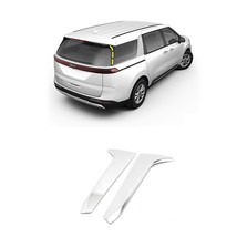 D-Pillar Post Trim for Kia Carnival 2022-2024 (2PCs) Chrome Finish Tape-On Style - $84.79