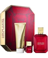 Michael Kors SEXY RUBY Eau De Parfum Perfume Spray Sillky Lotion 3.4oz 3... - £88.88 GBP