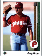 1989 Upper Deck 534 Greg Gross  Philadelphia Phillies - £0.77 GBP