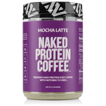 NAKED Mocha Latte Protein Coffee - Premium Instant Coffee - Protein Shake, Iced  - £33.74 GBP