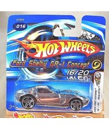 2005 Hot Wheels #16 First Edition FORD SHELBY GR-1 CONCEPT Chrome Pr5 Sh... - $9.95