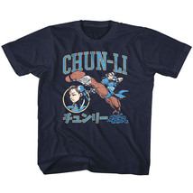 Street Fighter Chun-Li Chinese Kempo Kids T Shirt Varsity Sanda Combat W... - $22.50