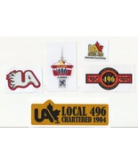 UA PLUMBERS PIPEFITTERS STEAMFITTERS Local 496 Calgary Canada STICKER LOT - $24.99