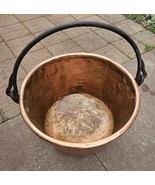 Antique Large Copper Kettle Apple Butter Candy Cauldron Pot Dovetailed - €1.279,43 EUR