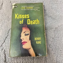 Kisses of Death Mystery Paperback Book by Henry Kane Belmont Books 1962 - £9.74 GBP