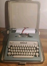Vintage Royal Tab-O-Matic Typewriter w/Case Tested Working NEEDS RIBBON  - £87.18 GBP