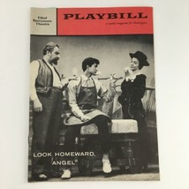 1957 Playbill Ethel Barrymore Theatre &#39;Look Homeward, Angel&#39; Arthur Hill - £22.41 GBP
