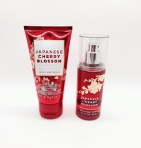 Bath Body Works Japanese Cherry Blossom Body Cream Fragrance Mist Travel Size  - £10.39 GBP