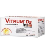 Vitrum D3 Forte 2000 IU 60 capsules - £17.26 GBP