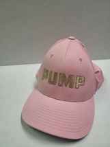 pump ladies cap hat pink flexfit s-m - $12.16