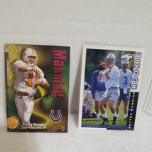 1998 Skybox THUNDER Peyton Manning RC Rookie Card and Score rookie lot of 2 - £26.45 GBP