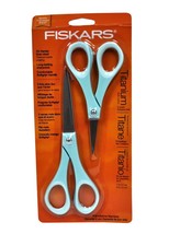Fiskars Performance 5in and 7in Softgrip Titanium Scissors Glacier Blue - $12.95