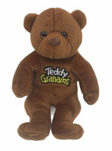 Teddy Grahams Spicey Cinnamon Promo Teddy Bear Beanie Stuffed 7” Plush A... - $14.95