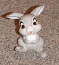Vintage Disney Bambi Thumper Rabbit Porcelain 2 3/4 inch Tall Figurine - £31.26 GBP