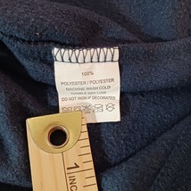 Due North Canada Men L Blue Full Zip Mock Neck Fleece Tourist Sweatshirt Jacket image 4