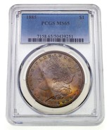 1885 Argent Morgan Dollar Classé Par PCGS Comme MS-65 - $209.87