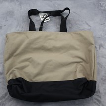 Golden Pacific Tote We Live To Eat Shoulder Fashion Bag Casual Canvas Zi... - $374.69 MXN