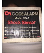 code alarm Model SS-1 Car Alarm Shock Sensor VINTAGE COLLECTIBLE RARE OL... - $79.08