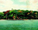 Riverside Park From Water Milwaukee Wisconsin WI 1907 Vtg Postcard  - $3.91