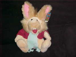 14" Muppets Bean Bunny Plush Stuffed Toy With Tags By Jim Henson Productions - $199.99
