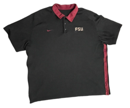 Florida State University FSU Seminoles Nike Dri Fit Polo Shirt Mens Size... - £25.74 GBP