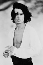 Johnny Depp Don Juan Demarco B&amp;W Poster Open Shirt Sexy 18x24 Poster - £18.94 GBP