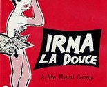 Irma La Douce Souvenir Program Kenley Players Ohio 1963 Genevieve Tommy ... - £13.99 GBP