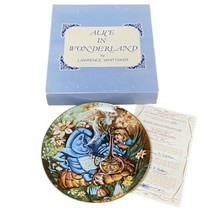 Fantasy World Of Alice In Wonderland Plate #2 Advice From A Caterpillar ... - £28.18 GBP