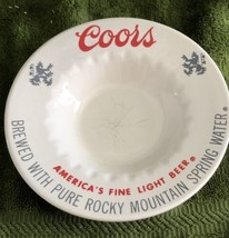 Coors Ceramic 1970&#39;s-80&#39;s Ashtray MINT never used - £31.15 GBP