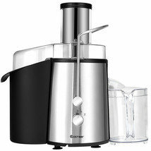 Costway Electric Juicer Fruit &amp; Vegetable Centrifugal Extractor 2 Speeds - £87.92 GBP