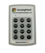 Turning Technologies Response Card Clicker Remote RCRF-01 Tested Works - $11.77 CAD