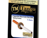 Cigarette Through (1 Euro, One Sided) E0011 by Tango Magic - Trick - £33.19 GBP