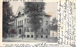 The Club House Albion Michigan 1908 postcard - £5.93 GBP