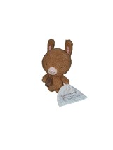 Hallmark Plush Lovey Bear 10 Inch Brown Biblical Christan Psalm Infant Baby - £9.93 GBP
