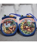 TIGGER&#39;S TALE &amp; HOPPY WINDSAY Ornaments Based on Winnie the Pooh 68543 - $889.57 MXN