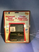 NIP Seiko English Advanced Spell Checker WP1120 Calculator Phone Organizer - $24.75