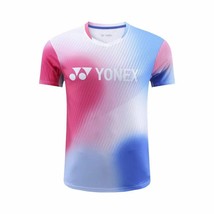 New Men&#39;s Sports Top Tennis Clothes Badminton Short Sleeve T-shirt - £16.19 GBP