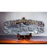 Bread Tray Bunnies (Aluminum Hollowware) by Arthur Court 1994 Vintage Ea... - $659.27 MXN