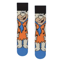 Unisex Fashion Cartoon Print Novelty Funny Crew Socks - New - Fred Flint... - £9.43 GBP
