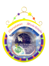 Carlton Cards Heirloom Ornament Collection - Christmas Made Simple Motion 57 - £14.93 GBP