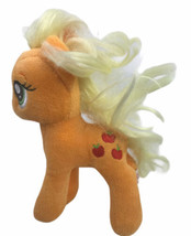 Ty My Little Pony Apple Jack 6&quot; Plush New Stuffed Animal Horse Orange  - £7.06 GBP